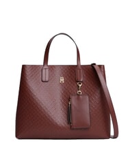 TOMMY HILFIGER TH ICON Handbag, with shoulder strap oxblood - Women&rsquo;s Bags - 1