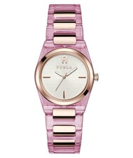 FURLA TEMPO MINI Fashion watch white and pink - Watches - 1