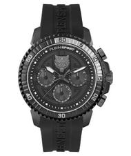 PLEIN SPORT POWERLIFT Multifunction watch steel-black - Watches - 1