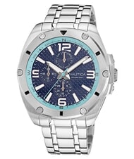 NAUTICA TIN CAN BAY Multifunction watch blue and silver - Watches - 1