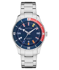 NAUTICA PACIFIC BEACH Sports watch blue and silver - Watches - 1