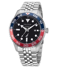 NAUTICA PACIFIC BEACH Sports watch blue and silver - Watches - 1