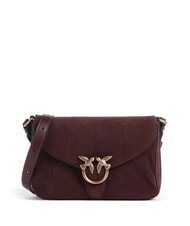 PINKO LOVE SATCHEL Mini shoulder bag, in leather - Women&rsquo;s Bags