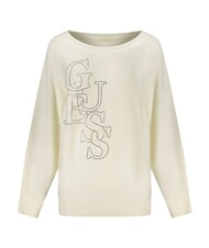 GUESS BAT SLEEVE ESMERALDA Crewneck sweatshirt cremwhi - Women's Sweatshirts - 1