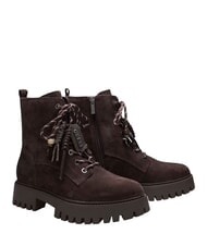 GUESS FIZZLE Leather ankle boots brown - Women&rsquo;s shoes - 1