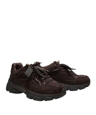 GUESS IRRINA Leather sneakers brown - Women&rsquo;s shoes - 1