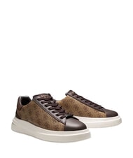 GUESS ELBA  Sneakers Beige / Brown - Men&rsquo;s shoes - 1
