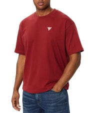 GUESS JEANS MINI TRIANGLE Cotton T-shirt - T-shirt