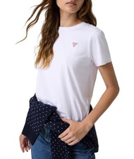 GUESS JEANS TRIANGLE Cotton T-shirt - T-shirt