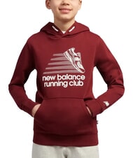 NEW BALANCE RUNNING CLUB Children's sweatshirt, with hood - Baby Sweatshirt