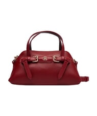 TOMMY HILFIGER TH BUCKLE Handbag, with shoulder strap autumn red - Women&rsquo;s Bags - 1
