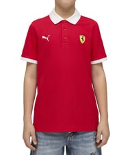 PUMA FERRARI RACE Short-sleeved polo shirt racing red - Child T-shirt - 1