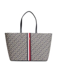 TOMMY HILFIGER TH JACQUARD Shoulder tote bag - Women&rsquo;s Bags