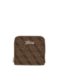 GUESS KIDS Zip-around wallet 4g aop beige white - Kids bags and accessories - 1