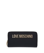 LOVE MOSCHINO BOLD LOVE Zip Around Wallet Black - Women&rsquo;s Wallets - 1