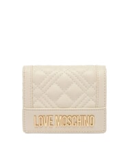 LOVE MOSCHINO QUILTED Mini Wallet ivory - Women&rsquo;s Wallets - 1