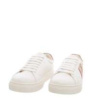 FURLA CITY Two-tone sneakers talcum powder h+cognac h - Women&rsquo;s shoes - 1