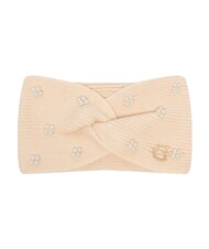 GUESS KNITTED Glitter headband OFFWHITE - Hats - 1