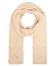 GUESS KNITTED Glitter scarf OFFWHITE - Scarves - 1