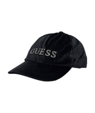 GUESS LOGO Baseball cap BLACK - Hats - 1