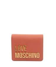 LOVE MOSCHINO BOLD LOVE Compact, zip-around wallet - Women&rsquo;s Wallets