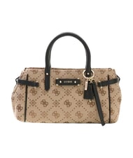 GUESS DOROTHY Handbag with shoulder strap milk logo/black - Women&rsquo;s Bags - 1