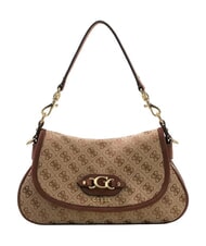 GUESS SAMANTHA Shoulder bag, with shoulder strap latte logo / brown - Women&rsquo;s Bags - 1