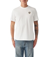 BLAUER IRVING NEW Cotton T-Shirt snow white - T-shirt - 1