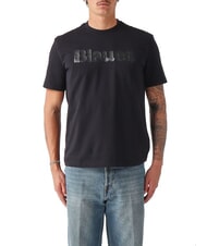 BLAUER BOURNE Cotton T-Shirt black - T-shirt - 1