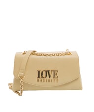 LOVE MOSCHINO GILDED Shoulder bag, with chain butter - Women&rsquo;s Bags - 1