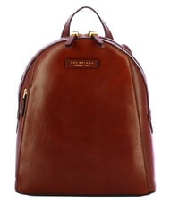THE BRIDGE COSTANZA Leather backpack with side pocket BROWN - Women&rsquo;s Bags - 1