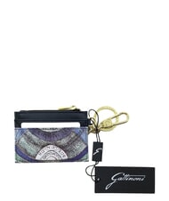 GATTINONI PLANETARIUM Mixed leather card holder - Women&rsquo;s Wallets