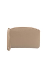COCCINELLE ROUNDED ENVELOPE Leather clutch bag warm taupe - Women&rsquo;s Bags - 1