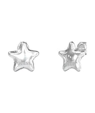 GUESS ICONIQUE Earrings, star shape SILVER - Earrings - 1