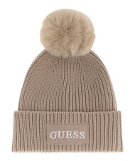 GUESS AMORETTE KNITTED Hat with pom poms - Hats