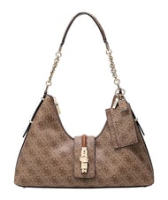 GUESS YVONNE LOGO Shoulder bag MILK LOGO - Women&rsquo;s Bags - 1