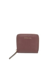 BORBONESE BIRDIE Medium leather wallet merlot/natural op - Women&rsquo;s Wallets - 1
