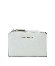 COCCINELLE METALLIC TRICOLOR Leather wallet snow/cognac/noir - Women&rsquo;s Wallets - 1