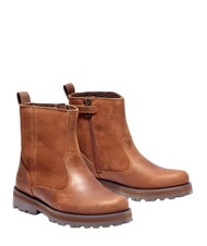 TIMBERLAND COURMA Leather ankle boots glaging - Baby Shoes - 1