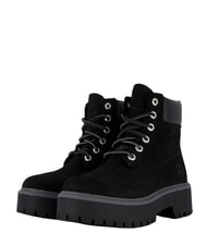 TIMBERLAND STONE STREET PLATFORM WP Waterproof leather ankle boot Jetblack - Women&rsquo;s shoes - 1