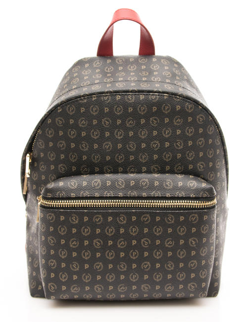 POLLINI Tapiro Backpack shoulder black lacquer - Women’s Bags