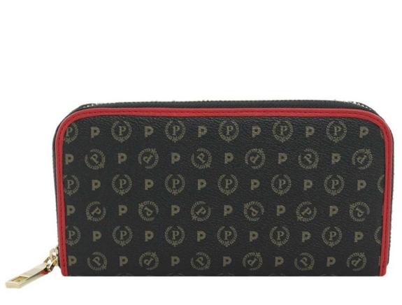 POLLINI wallet HERITAGE CLASSIC line black lacquer - Women’s Wallets