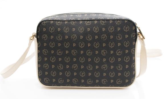 POLLINI Heritage Classic Mini shoulder bag Black / Ivory - Women’s Bags