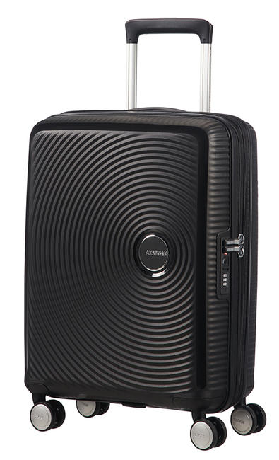 AMERICAN TOURISTER Trolley SOINDBOX line, hand baggage, expandable bassblack - Hand luggage