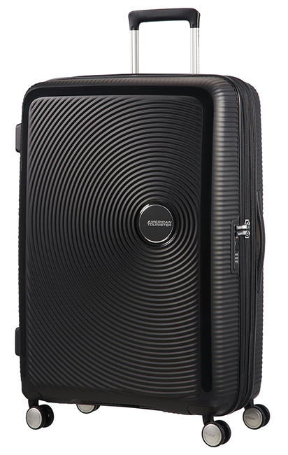 AMERICAN TOURISTER trolley case SOUNDBOX line. large. expandable bassblack - Rigid Trolley Cases