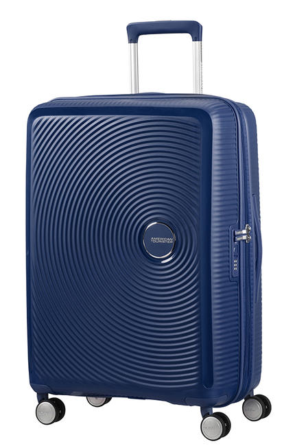 AMERICAN TOURISTER SOUNDBOX SPINNER Medium trolley, expandable midnightnavy - Rigid Trolley Cases