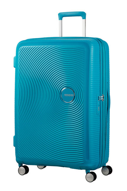 AMERICAN TOURISTER trolley case SOUNDBOX line. large. expandable summerblue - Rigid Trolley Cases