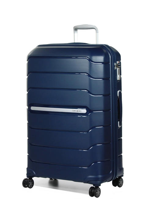 SAMSONITE trolley case FLUX line; L size blu navy - Rigid Trolley Cases