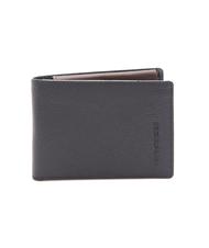 PIQUADRO wallet X1 line; leather blue / brown - Men’s Wallets - 1