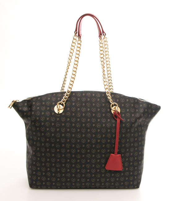 POLLINI Tapiro Shoulder bag black lacquer - Women’s Bags